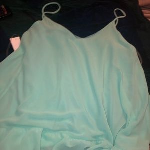 Teal/light blue dress or tank top